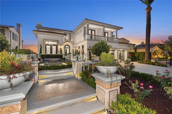 Backyard, Exterior, Facade, Mediterranean