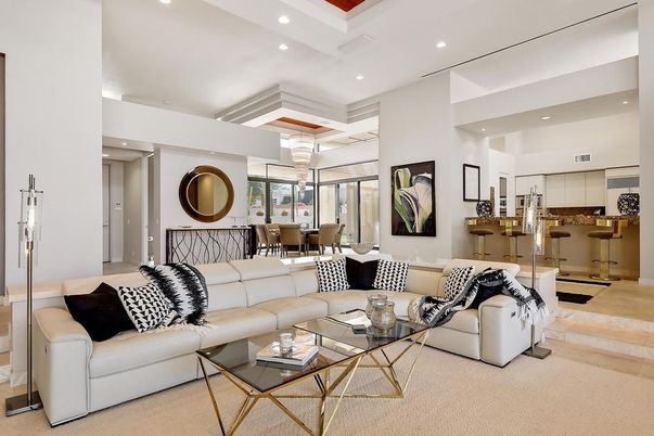 Dining room, Interior, Living room, Recessed Lighting