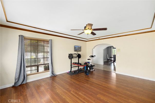 Fitness Equipment, Interior, Wood Texture Flooring