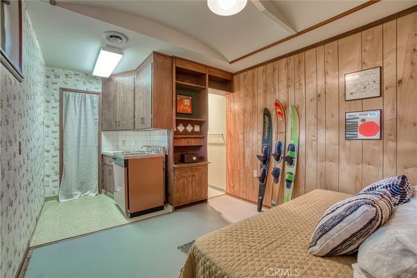 Bedroom, Interior, Wooden Walls