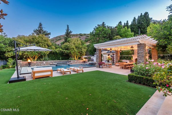 Backyard, Exterior, Fireplace, Pool