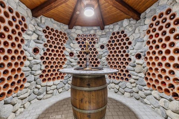 Interior, Stone Walls, Wine Storage, Wooden Beams, Wooden Ceilings