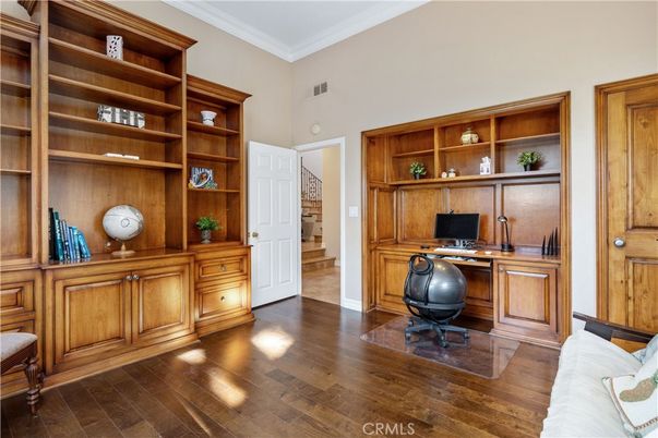 Home Office, Interior, Wood Texture Flooring