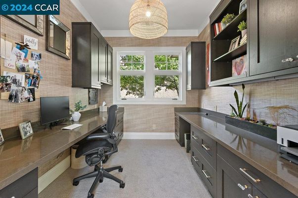 Home Office, Interior, Pendant Lights