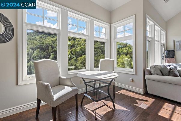 Interior, Sun Room, Wood Texture Flooring