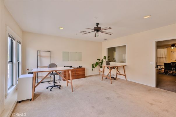 Home Office, Interior, Recessed Lighting