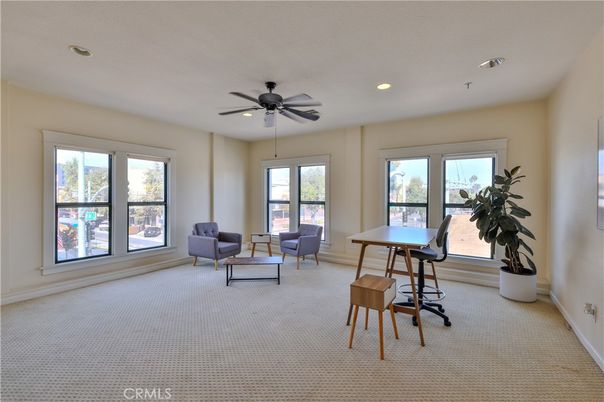 Home Office, Interior, Recessed Lighting