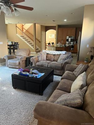 Interior, Kitchen, Living room, Recessed Lighting