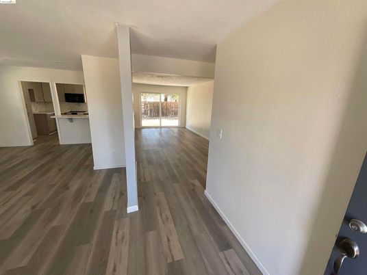 Empty room, Interior, Kitchen, Wood Texture Flooring