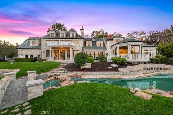 Backyard, Exterior, Facade, Pool, French Provincial