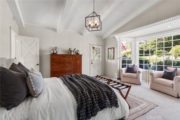 Bedroom, Interior, Pendant Lights, Recessed Lighting