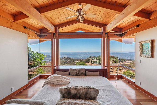 Interior, Living room, Water, Wooden Beams, Wooden Ceilings, Wood Texture Flooring