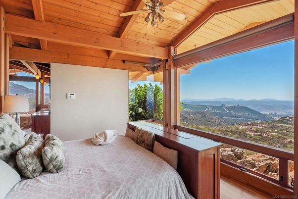Bedroom, Interior, Wooden Beams, Wooden Ceilings