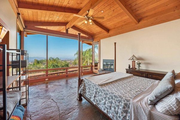 Bedroom, Fireplace, Interior, Wooden Beams, Wooden Ceilings