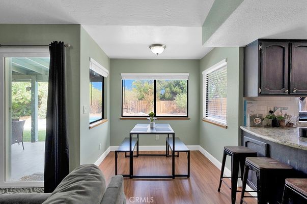 Dining room, Interior, Wood Texture Flooring