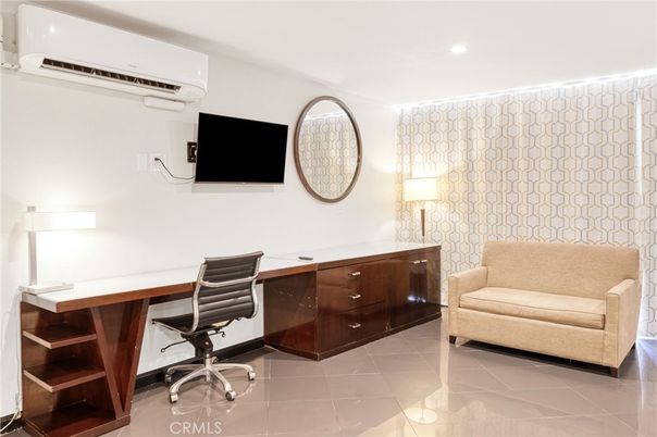 Home Office, Interior, Recessed Lighting