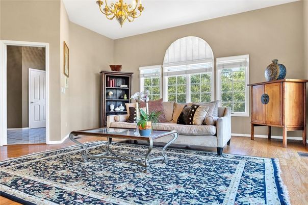 Chandelier, Interior, Living room, Wood Texture Flooring