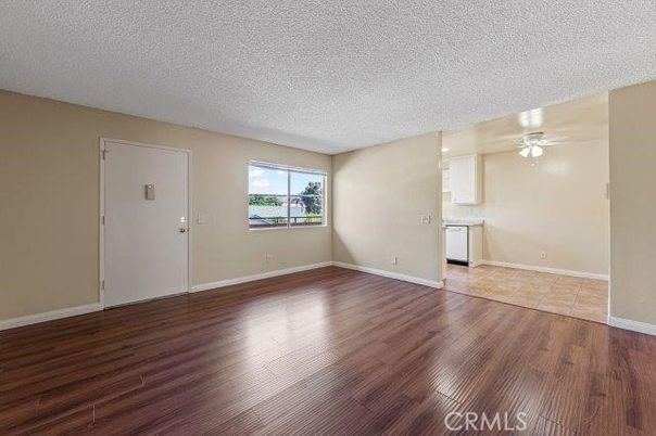 Empty room, Interior, Wood Texture Flooring