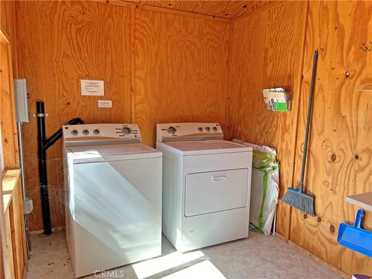 Interior, Washer, Wooden Walls