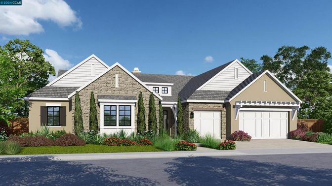 Attached, Exterior, Facade, Brick Traditional
