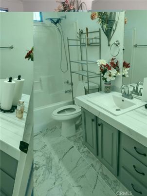 Bathroom, Dual Sink Vanities, Glass Shower, Interior, Marble