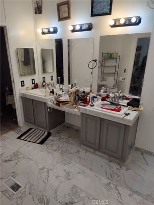 Bathroom, Dual Sink Vanities, Interior, Marble