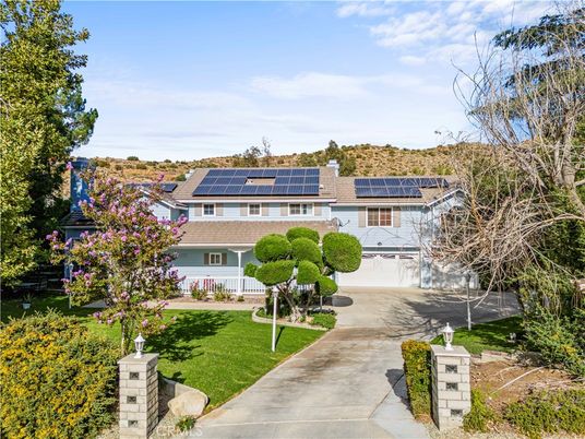 Attached, Exterior, Facade, Solar Panels, French Provincial