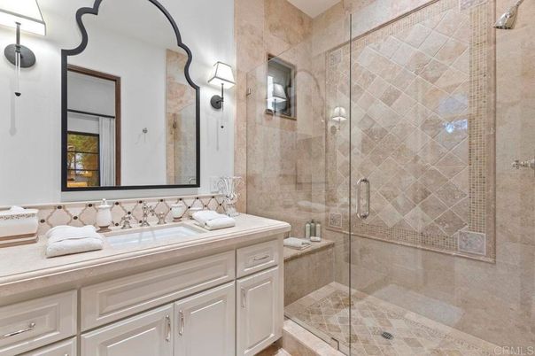 Bathroom, Glass Shower, Interior