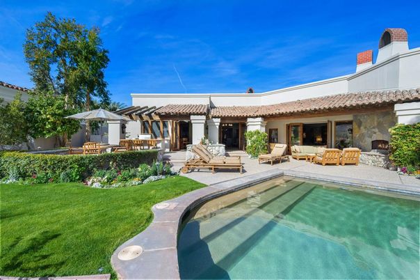 Backyard, Exterior, Fireplace, Pool
