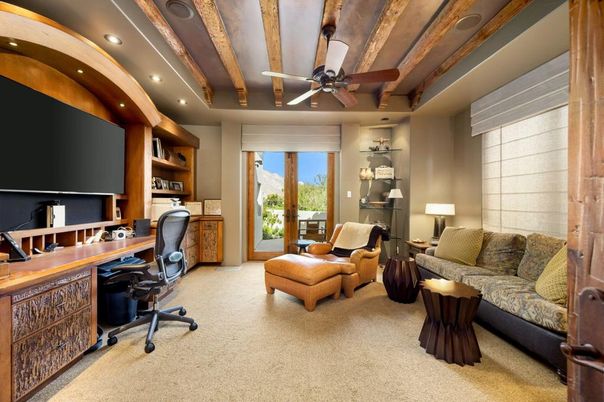 Home Office, Interior, Recessed Lighting