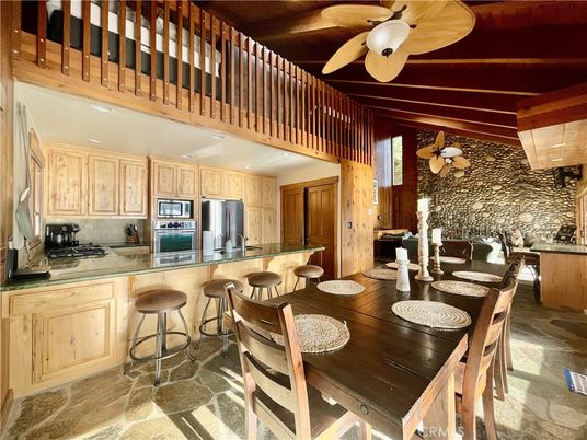 Dining room, Interior, Kitchen, Stainless Steel Appliances