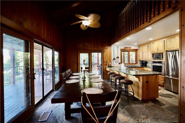 Dining room, Interior, Kitchen, Recessed Lighting, Stainless Steel Appliances