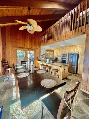 Dining room, Interior, Kitchen, Wooden Beams, Wooden Ceilings, Wooden Walls