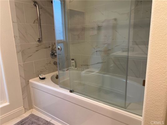 Bathroom, Glass Shower, Interior, Marble Walls