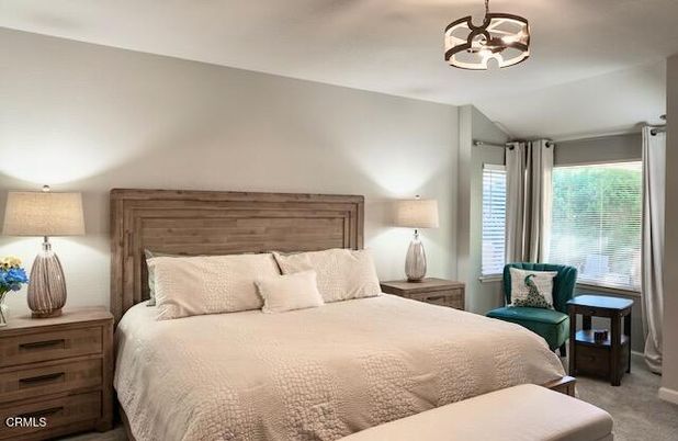 Bedroom, Interior, Pendant Lights