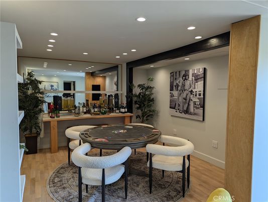 Game Room, Interior, Recessed Lighting, Wood Texture Flooring
