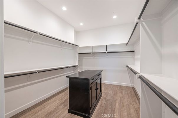 Interior, Recessed Lighting, Walk-in Closets, Wood Texture Flooring