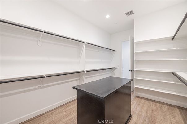Interior, Recessed Lighting, Walk-in Closets, Wood Texture Flooring