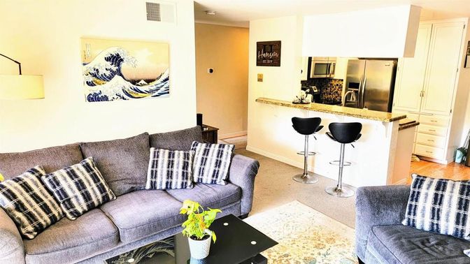 Interior, Kitchen, Living room, Stainless Steel Appliances
