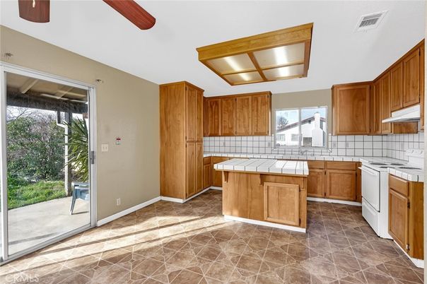 Interior, Kitchen, Tile Countertops