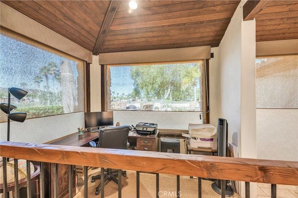Home Office, Interior, Wooden Ceilings
