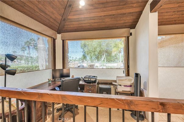 Home Office, Interior, Wooden Ceilings