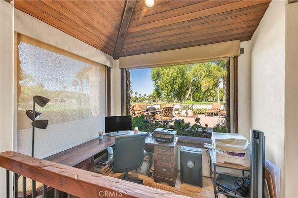 Home Office, Interior, Wooden Ceilings