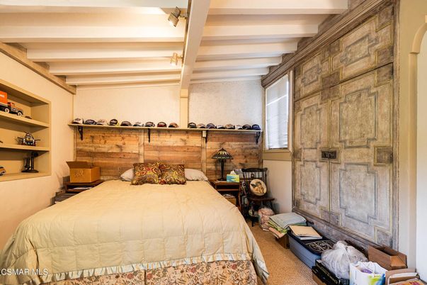 Bedroom, Interior, Stone Walls