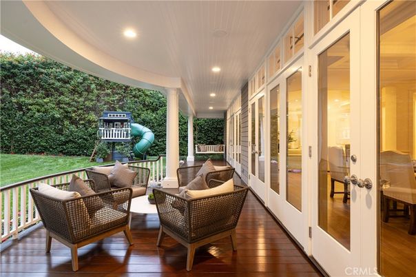 Exterior, Recessed Lighting, Wood Texture Flooring