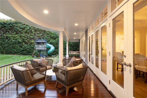 Exterior, Recessed Lighting, Wood Texture Flooring