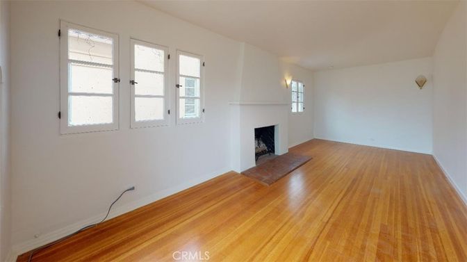 Empty room, Fireplace, Interior, Wood Texture Flooring