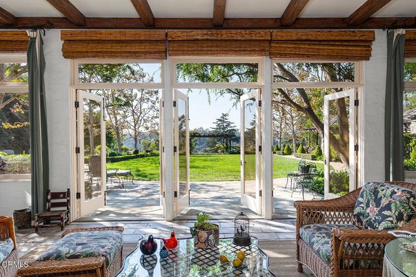 Interior, Sun Room, Wooden Beams
