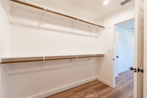 Interior, Recessed Lighting, Walk-in Closets, Wood Texture Flooring