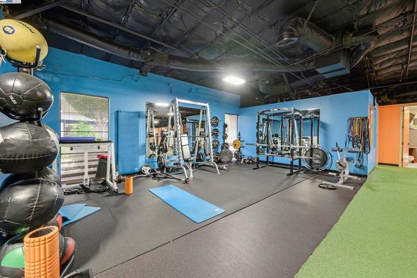 Fitness Equipment, Interior, Recessed Lighting